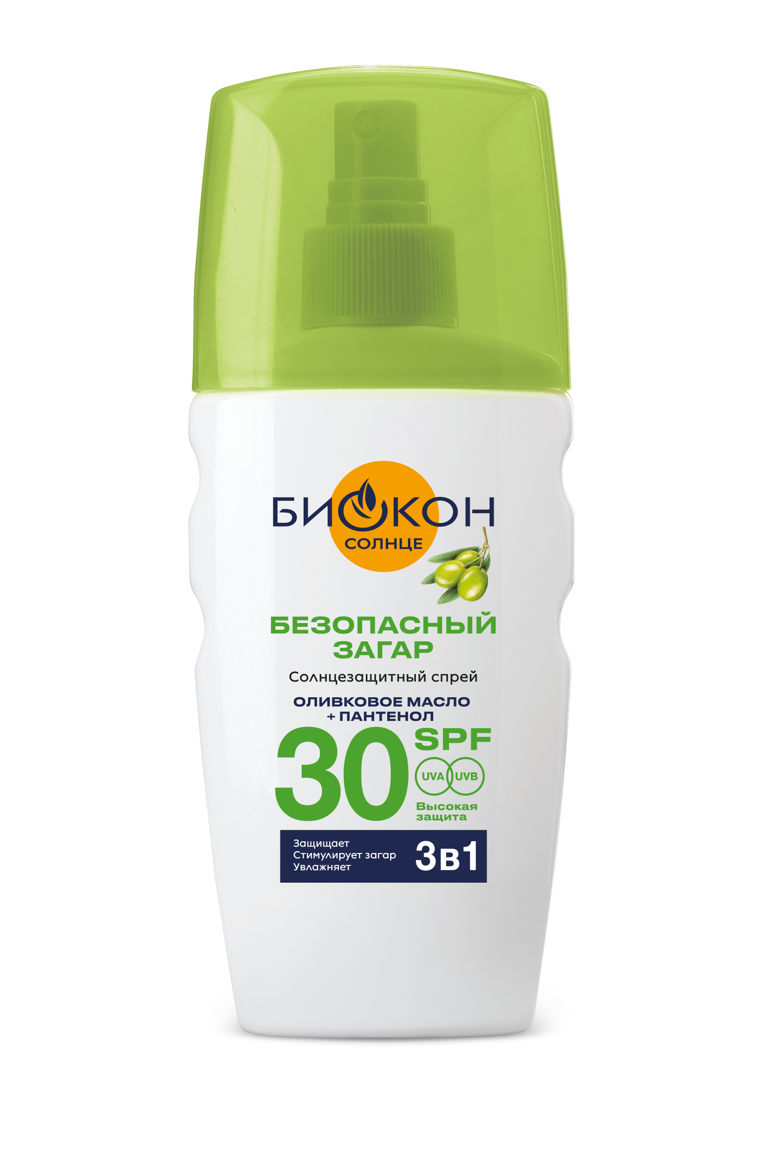 Солнцезащитный спрей SPF 30 3в1