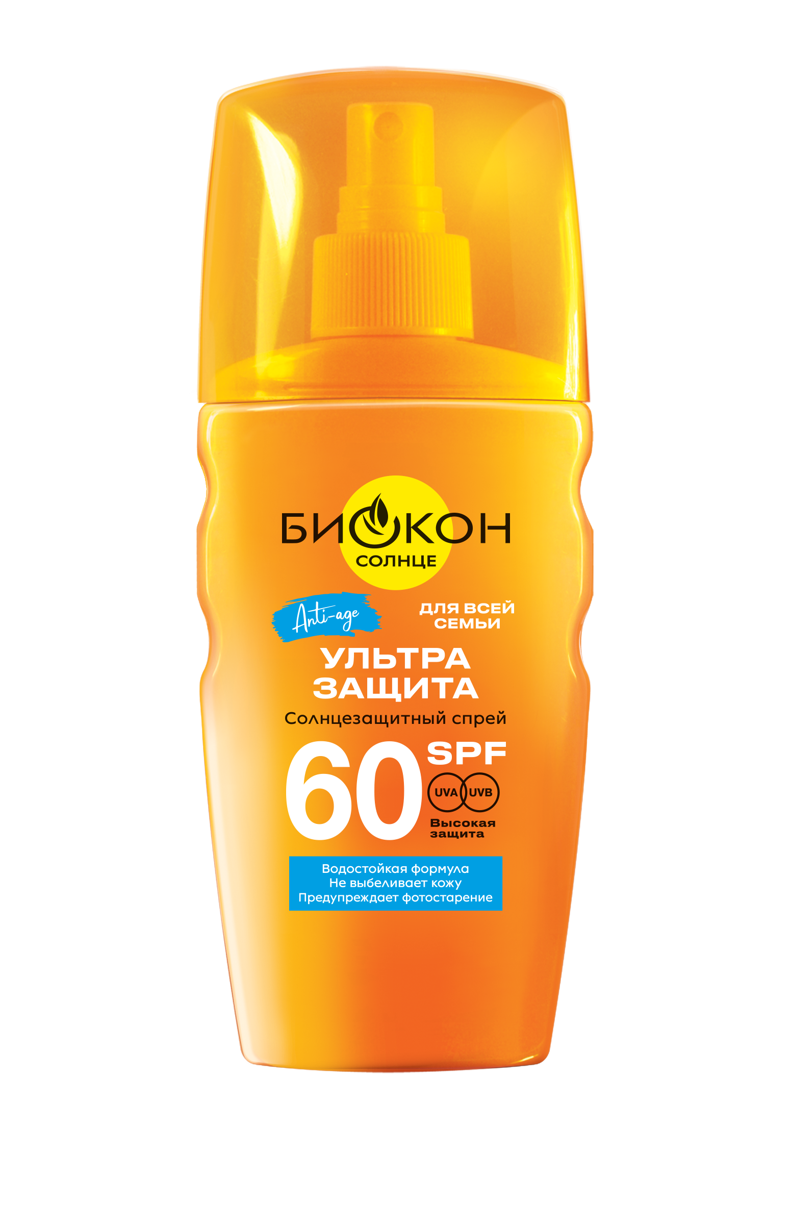 Солнцезащитный спрей SPF 60